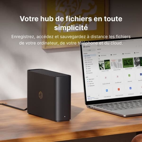 NAS-server - SYNOLOGY - BST150-4T - BeeStation 4 TB - Samtidig backup af Windows-filer og iOS/Android-billeder