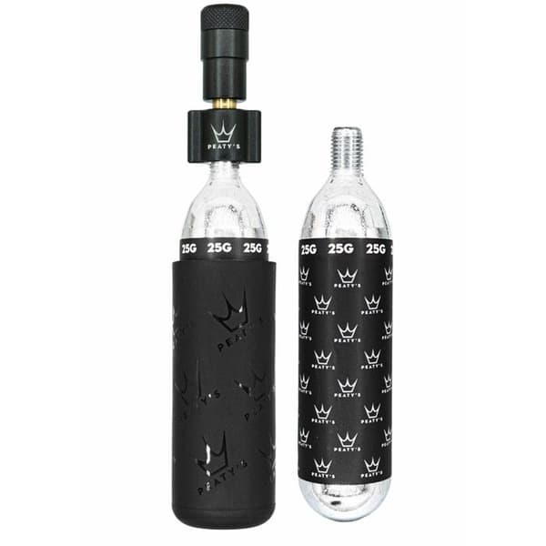 Peaty's CO2 Holeshot Inflator - Svart - 25g