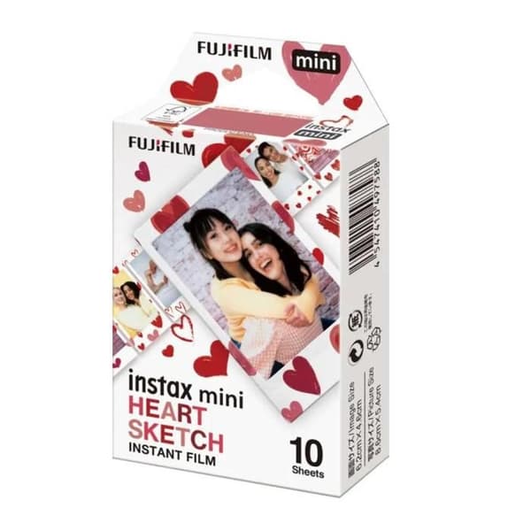 Instax Mini X 10 Film Hjerte