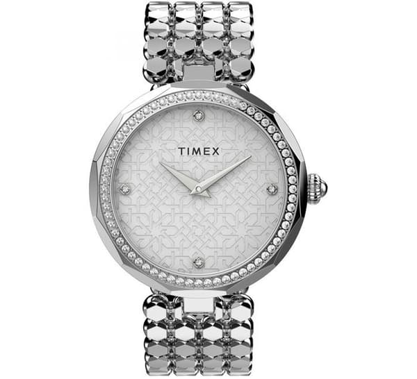 Ur - Timex - TW2V02600 - Kvarts - Metal Grå sølv - Vandtæthed 50m