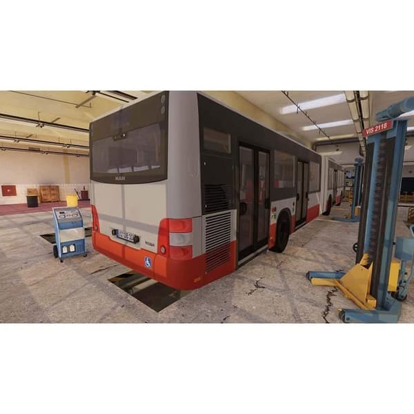 Simuleringsspel - AEROSOFT - Bussmekaniker Simulatör - PC DVD - Standardutgåvan - Realistisk