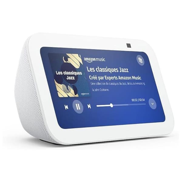 Ansluten skärm - AMAZON - ECHO SHOW 5 (3:e gen.) - 10" - Vit