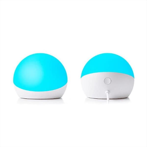 Multifärgad lampa Amazon Echo Glow