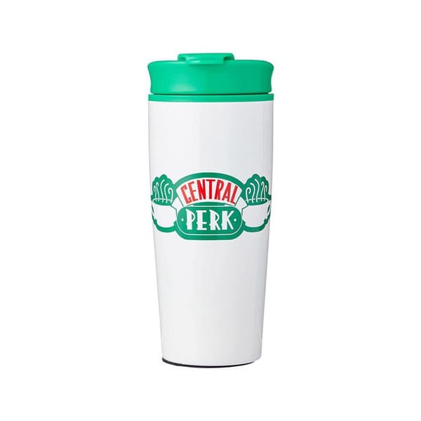 Resemug - PYRAMID_INTERNATIONAL - Central Perk - 450ml - Grön - Cylindrisk