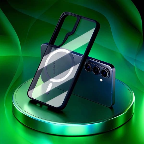 3mk Satin Armor MagCase til Samsung Galaxy S26 Plus - Sort