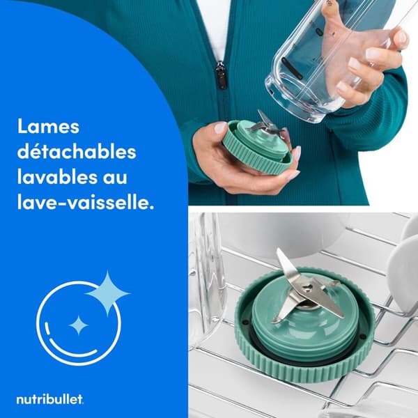 Blender Nutribullet FLEX bærbar - Grøn NBP013GR