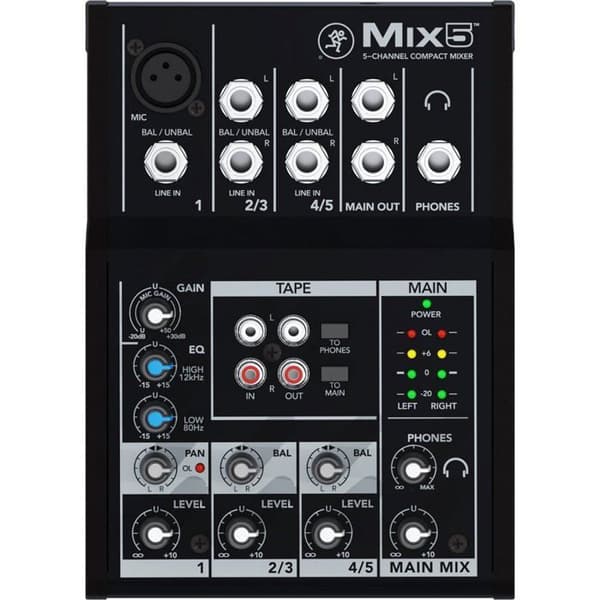 Mackie Mix5 Analog mixer