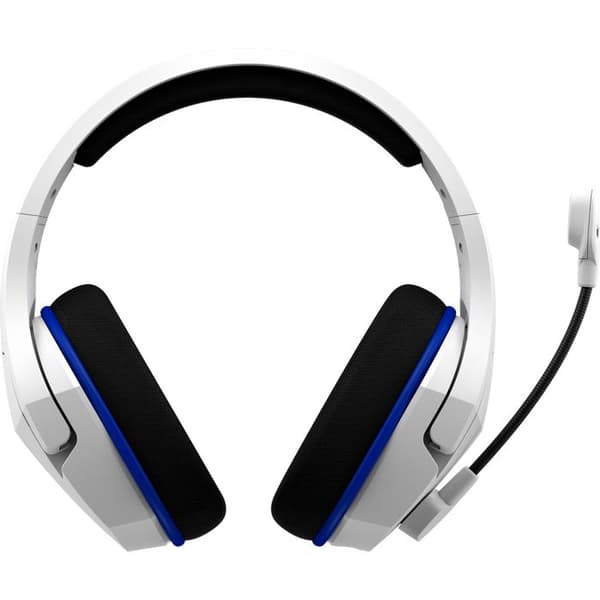 Hovedtelefon - HyperX - Cloud Stinger Plus - Trådløs - Kompatibel med PS5 PS4 - Blå Hvid
