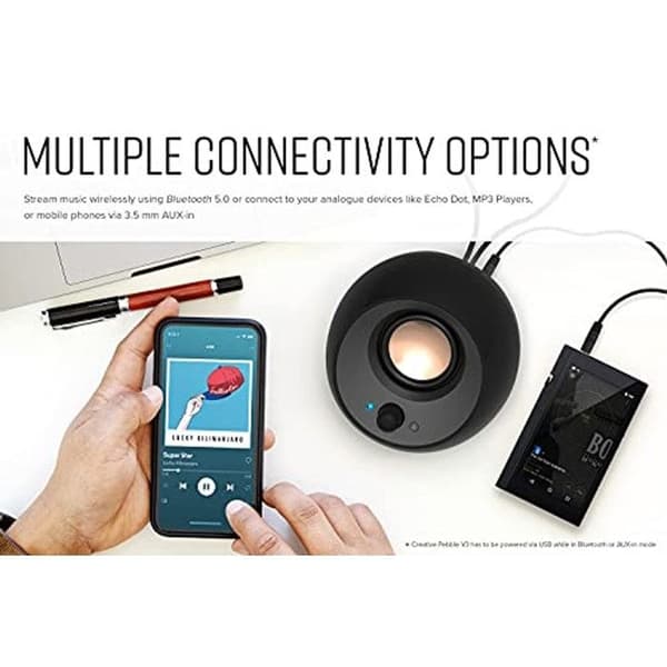KREATIV Pebble V3 Vit Encei