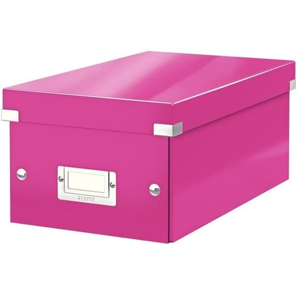 LEITZ Click&Store DVD WOW Förvaringsbox Rosa