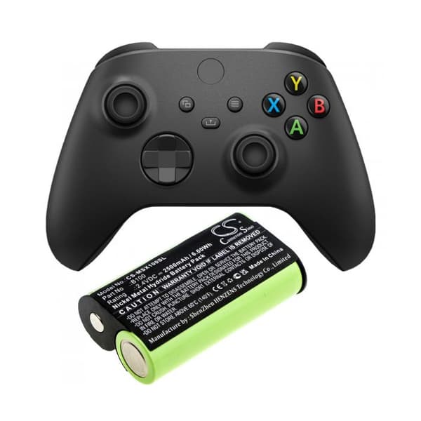 Batteri 2.4V 2.5Ah NiMh B100 til MICROSOFT Xbox One X controller