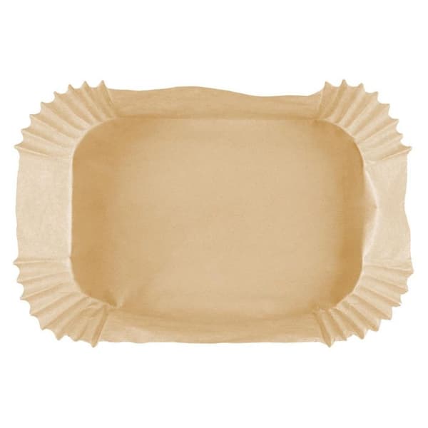 Bakplåtspapper - M12 - 50 ark - 20,5x14 cm - Beige - Luftfritös