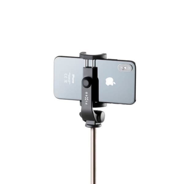 Selfiestick - FIXED - Snap Lite - Trådlös utlösare - Stativ - Grå