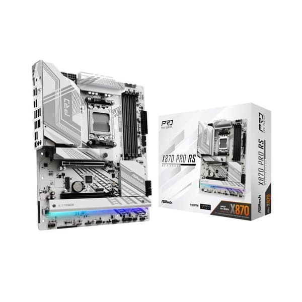 Bundkort - ASRock - X870E Pro RS - AM5 - ATX - 64 GB RAM max