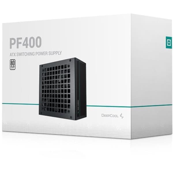 Intern PC-strömförsörjning - DEEPCOOL - PF400 (80+ Vit) - 400W (R-PF400D-HA0B-EU)
