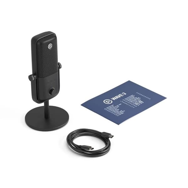 Mikrofon Elgato Wave:3 MK.2 - USB Ljud