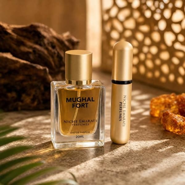 Niche Emarati Mughal Fort eau de parfum unisex + atomizer 20 ml