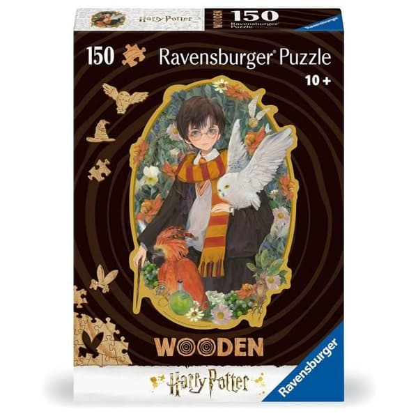 Pussel Forme 150 bitar i trä: Harry Potter