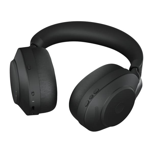 Jabra Evolve2 85 headset - USB-A og Bluetooth - Sort - Teleskopbom - Aktiv støjreduktion