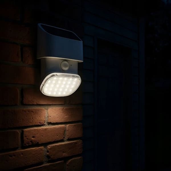 Solpanel - NONAME - Viking SR12 - LED-solpanel - Hybrid sensor - Vit