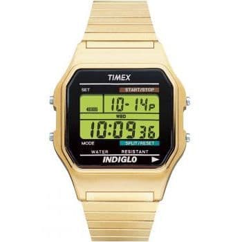 Timex - Klassisk Digital Guld T78677