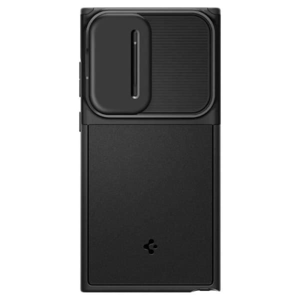 Spigen Optik Armor - Cover til Samsung Galaxy S23 Ultra, Sort