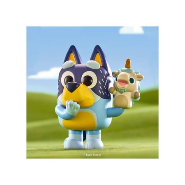 Figurine Funko Pop! | Bluey | Bandit Med Unicourse