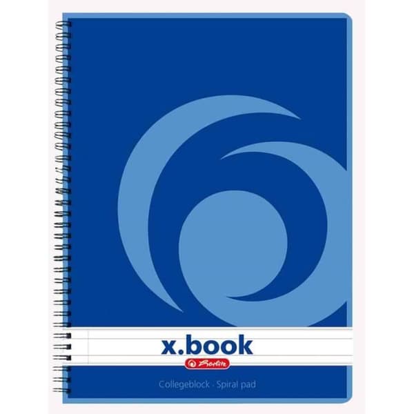 Notatbog x.book A5, 80 sider, kvadreret