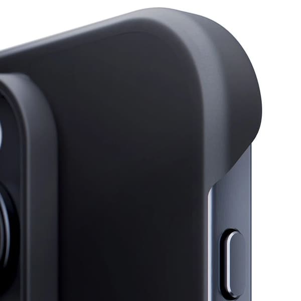 3mk Just20g Matt Cover til iPhone 17 Pro Max - Sort