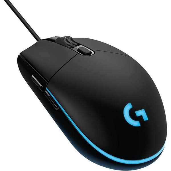 Spilmus - LOGITECH - G203 LIGHTSYNC - 8000 DPI - 6 knapper - Kablet - Sort