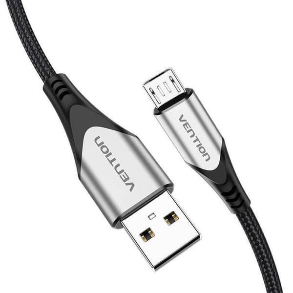 Tillbehör för Vention USB 2.0 A till Micro USB-kabel, 3A, 3m