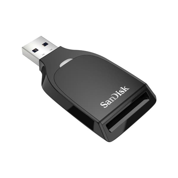 USB 3.0 kortlæser til UHS-I SD-kort, sort,