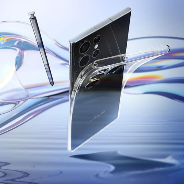 Coque - SPIGEN - Liquid Crystal - Transparent - Beskyttelse mod gulning - Fleksibel
