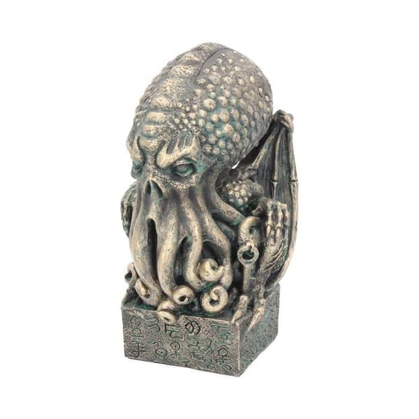 Skulptur - Nemesis Now - Cthulhu - Polyrésin - Guld Farve - One Size