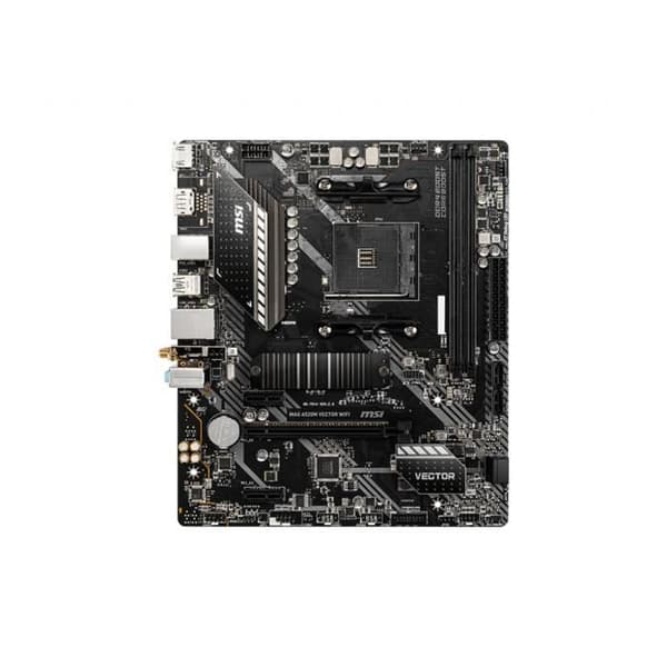 Moderkort - MSI - MAG A520M VECTOR WIFI - Socket AM4 - Wi-Fi - Micro ATX