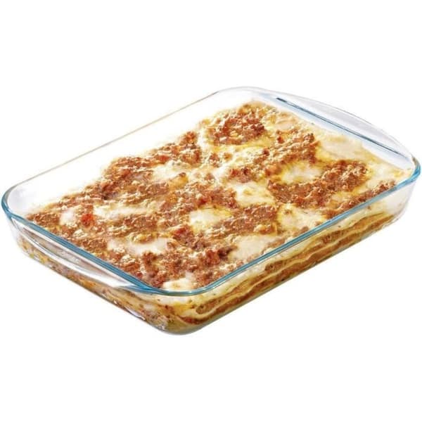 Lasagneform - PYREX - 1450032 - Rektangulär - I borosilikatglas - 35 x 23 cm