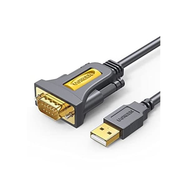 RS232 USB Kabel Adapter USB til DB9 Han (3M) - Rute - Ingen stik