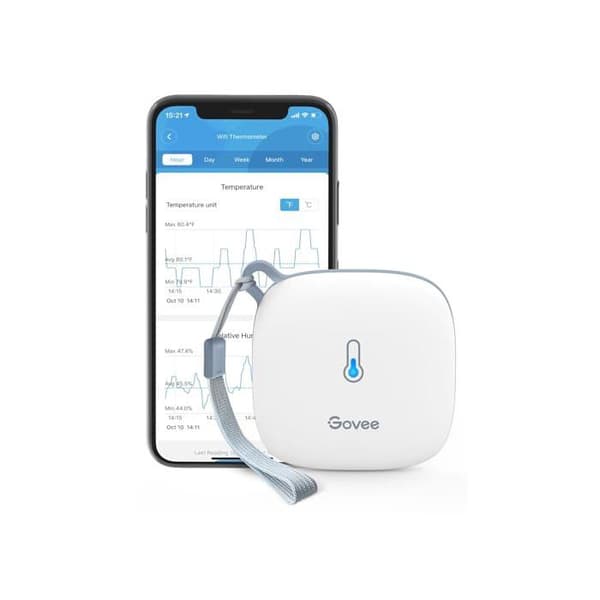 Termometer og Hygrometer - Govee - H5179 - Wi-Fi Display - Selvstændig