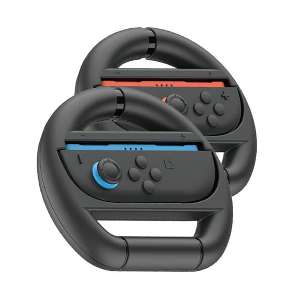 Sæt med 2 Racerstyr til Joy-Con Switch 2 Model SW2054 Ipega Sort