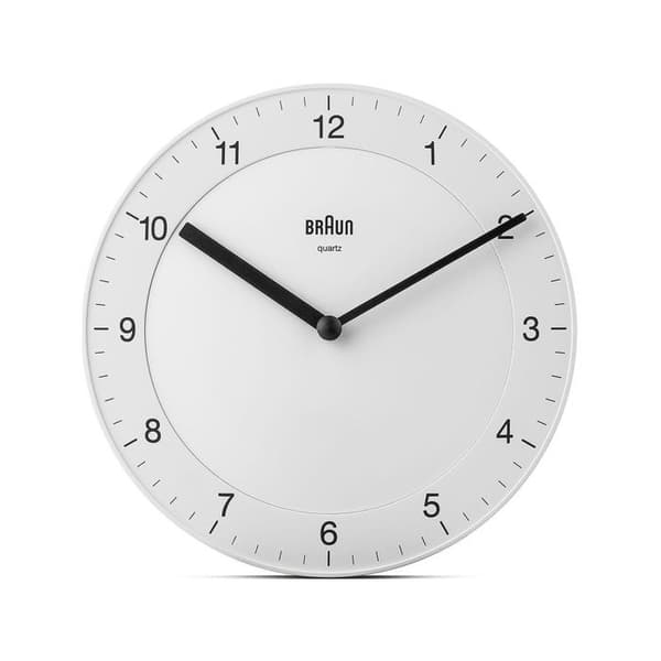Braun BC06W klassisk väggklocka