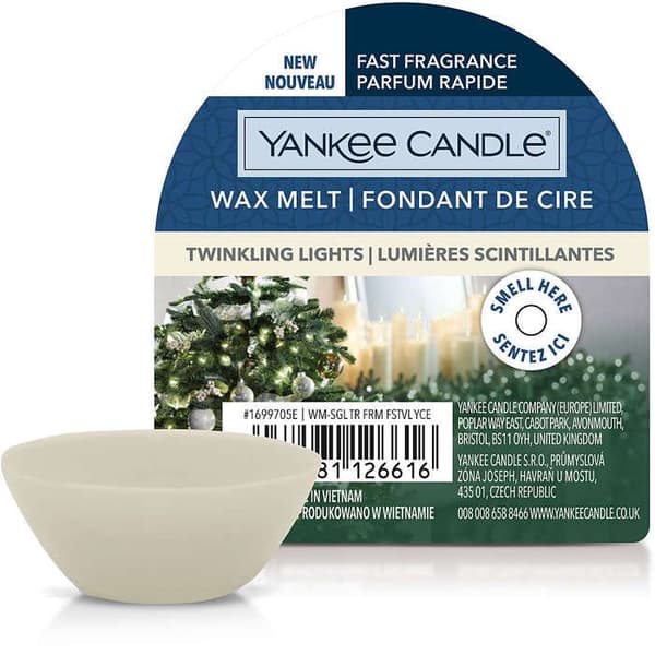 Bougie Yankee 22g Lysende Lys, Duftvoks