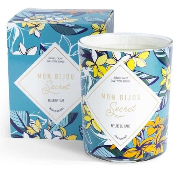 Bougie Bijou parfumée - Fleur de tiaré Sølv Halskæde