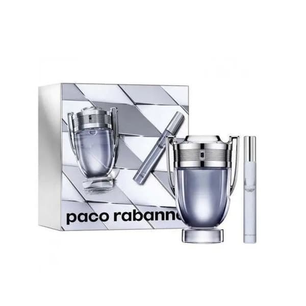 Paco Rabanne Invictus Eau De Toilette Spray 100ml Set 2 Delar