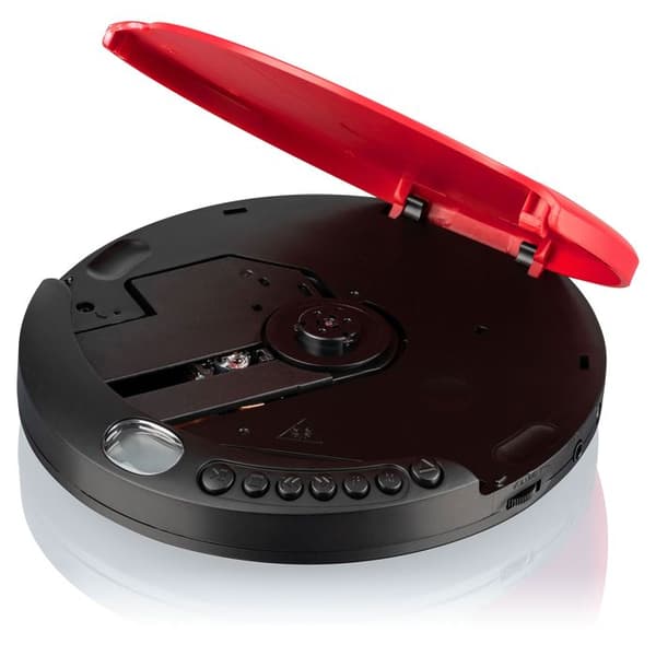 CD-afspiller ROADSTAR PCD-435/RD - Rød - Diskunderstøttelse: CDA/CD-R/CD-RW - Lyd: 2 x 0.8W - 32 Ohm - LCD-skærm