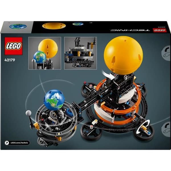 LEGO Technic 42179 kredsende planet Jorden og månen, legetøj, solsystemtema