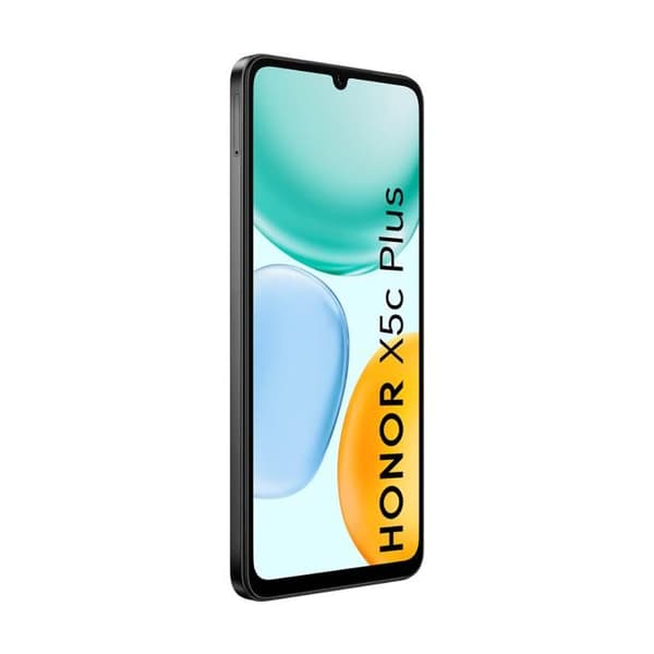 Honor X5c Plus Smartphone 128GB 4GB Sort Display 6.74 tommer