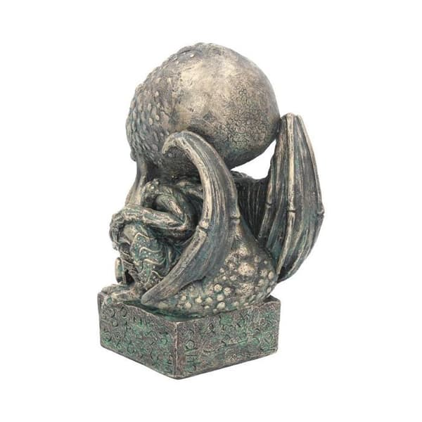 Skulptur - Nemesis Now - Cthulhu - Polyrésin - Guld Farve - One Size