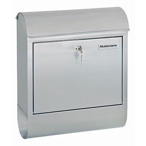 Postkasse - Rottner - Rondello Inox - Grå - Udendørs - Model T05865