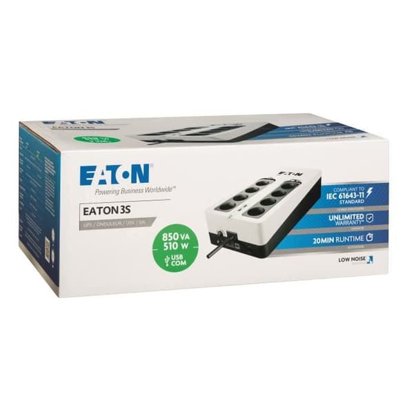 Eaton UPS 8 OUTLET 3S 850