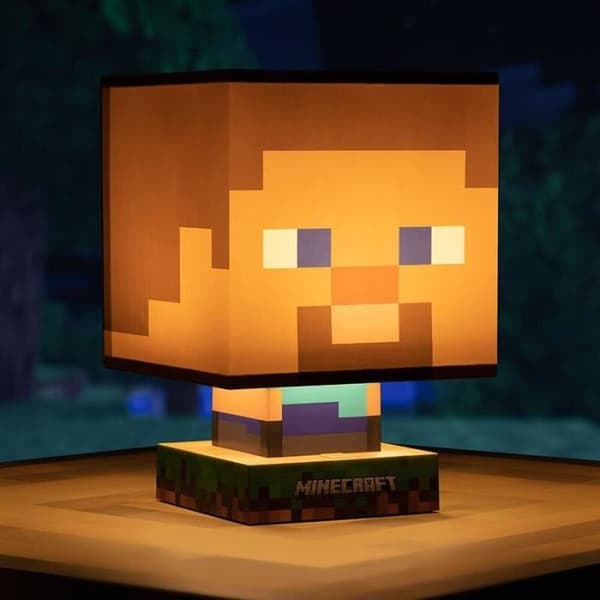 Lighting-Nightlight - Minecraft - Ikon Steve 26 Cm